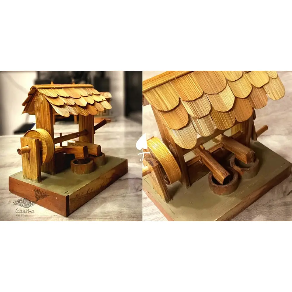 shop Handmade From Bamboo - Miniature Grinder Toy
