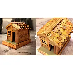 Handmade From Bamboo | Miniature Hut House