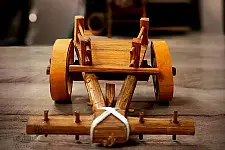 Handmade From Bamboo | Miniature Cart