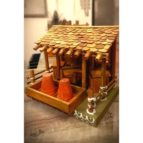 shop Handmade From Bamboo - Tribal House Set