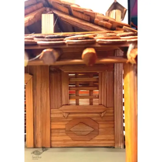 shop Handmade From Bamboo - Bamboo Hut Dual Shed