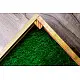 shop handmade bamboo   Grass Base Tray 