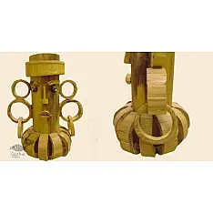 Handmade From Bamboo -  Flower Pot 