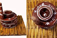 Handmade From Bamboo - Miniature Chakki 