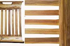 Handmade From Bamboo -  Strip Serving Tray 