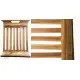 shop handmade bamboo Strip Serving Tray 