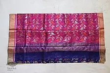Satyawati ⚛ Handloom Chanderi Zari Full Jaal Saree ⚛ 9