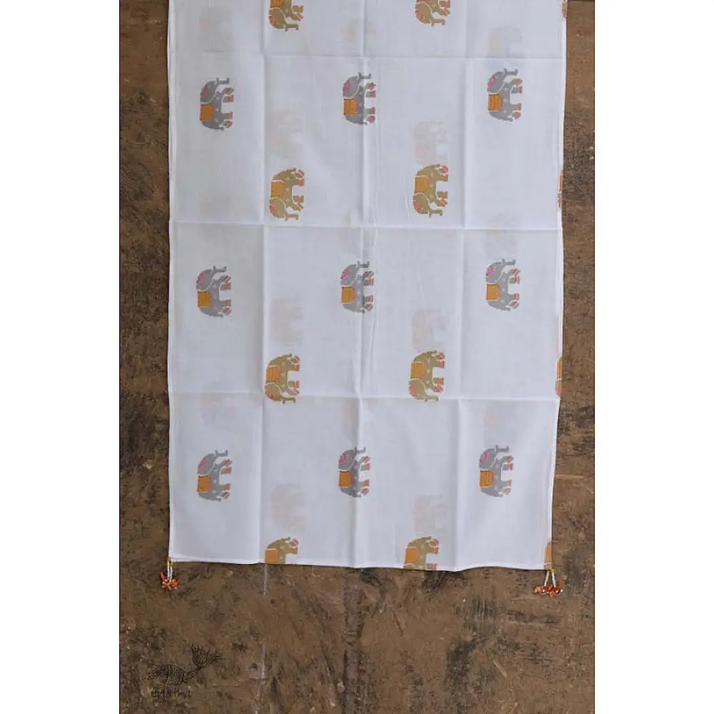 निसर्ग ☙ Cotton Stole (Printed) ☙ 28