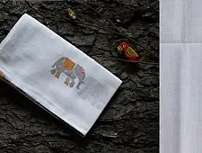 Nisarg . निसर्ग ☙ Cotton Stole (Printed) ☙ 28