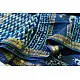 पलक ⚛ Dabu Printed . Embroidered Maheshwari  Saree ⚛ 15