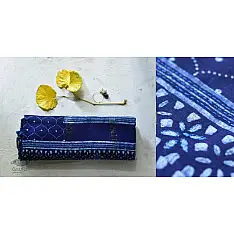 पलक ⚛ Dabu Printed . Embroidered Maheshwari  Saree ⚛ 11