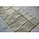 Handloom Chanderi yellow flower Printed Saree 