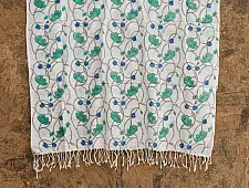 Izhaar | इज़हार ☙ Angora Woolen Printed Stole ☙ 1