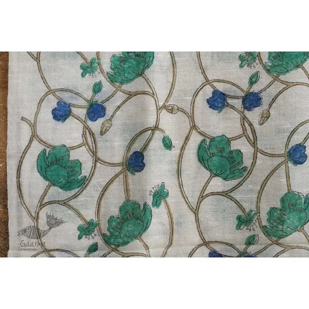Izhaar | इज़हार ☙ Angora Woolen Printed Stole ☙ 1