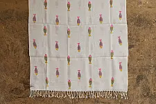 Izhaar | इज़हार ☙ Angora Woolen Printed Stole ☙ 4