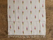 Izhaar | इज़हार ☙ Angora Woolen Printed Stole ☙ 4