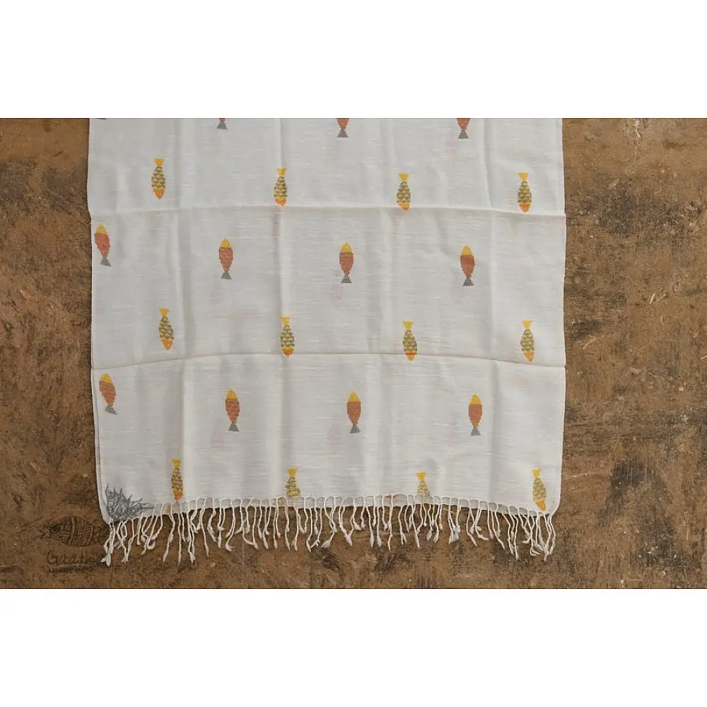 Izhaar | इज़हार ☙ Angora Woolen Printed Stole ☙ 5