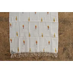 Izhaar | इज़हार ☙ Angora Woolen Printed Stole ☙ 5