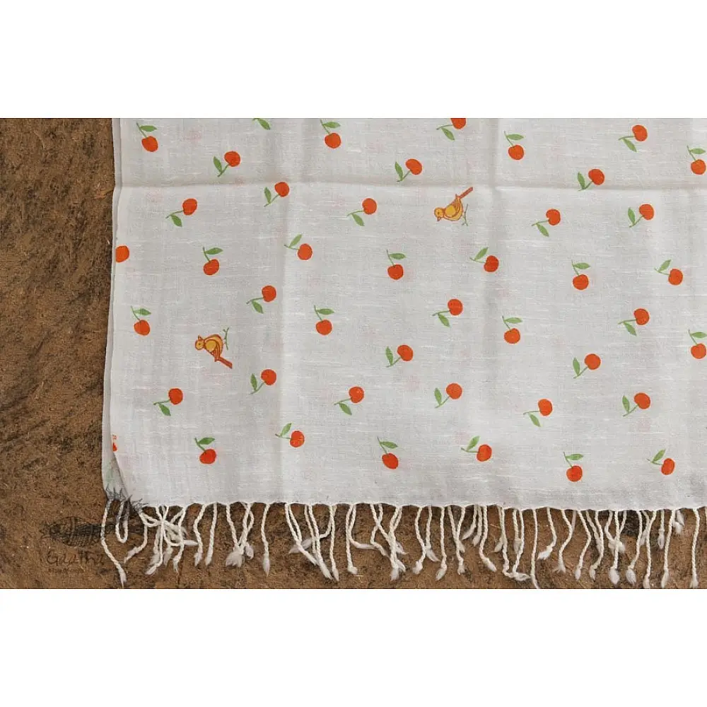 Izhaar | इज़हार ☙ Angora Woolen Printed Stole ☙ 6