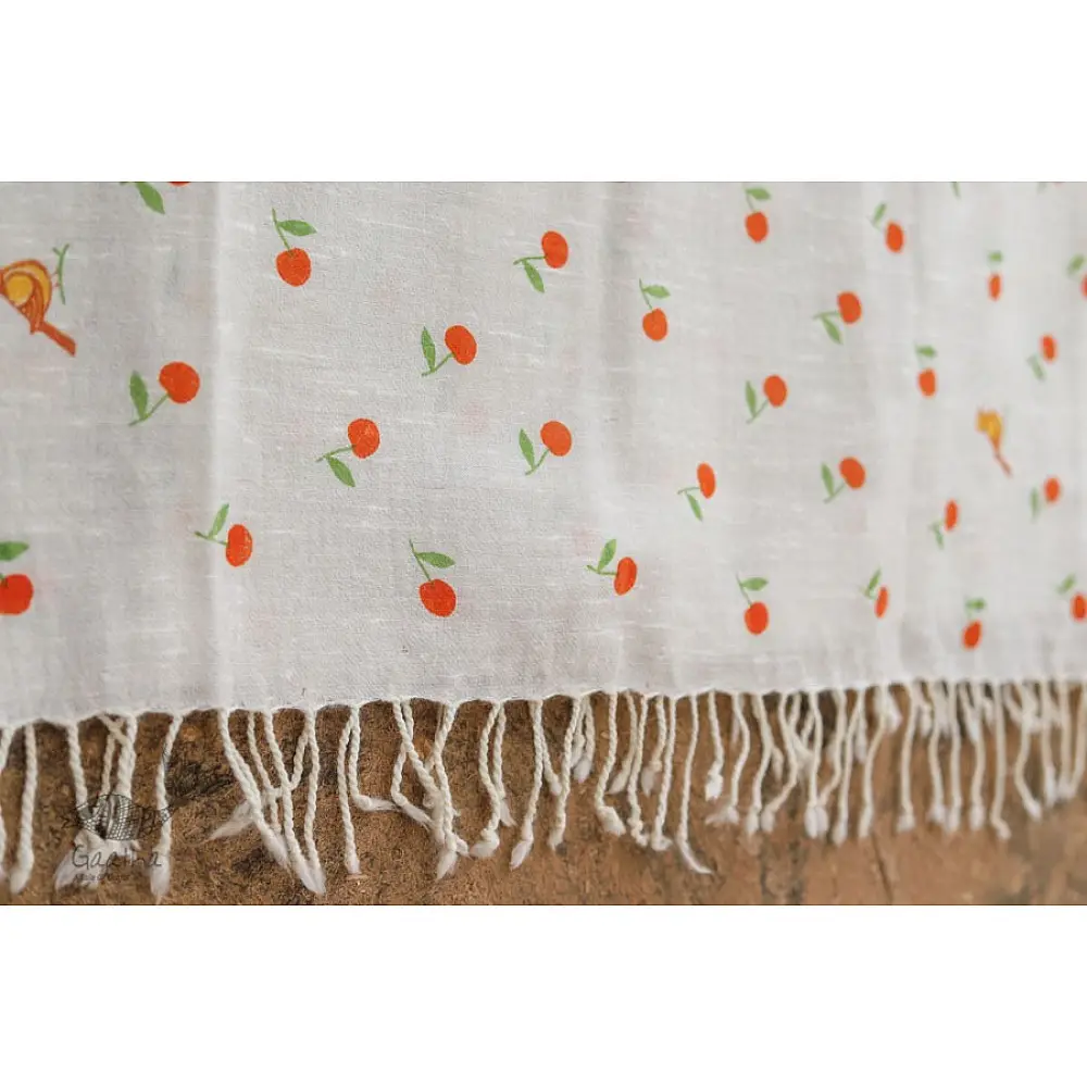 Izhaar | इज़हार ☙ Angora Woolen Printed Stole ☙ 6