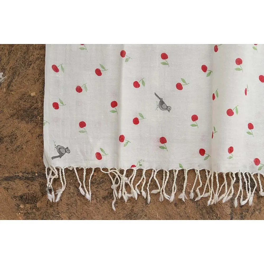 Izhaar | इज़हार ☙ Angora Woolen Printed Stole ☙ 7