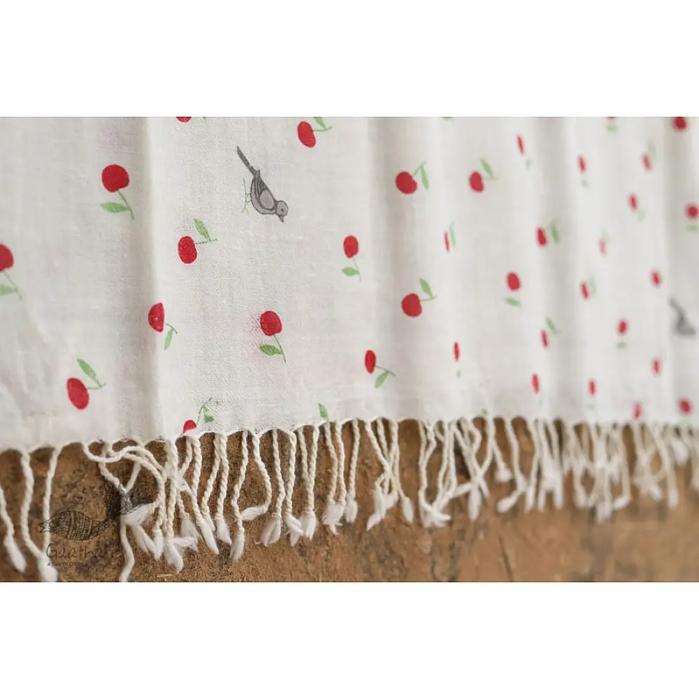 Izhaar | इज़हार ☙ Angora Woolen Printed Stole ☙ 7