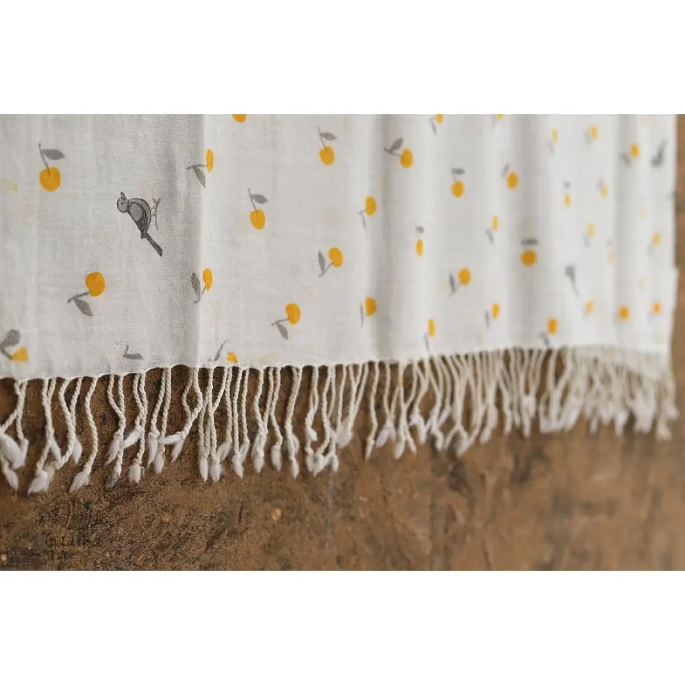 Izhaar | इज़हार ☙ Angora Woolen Printed Stole ☙ 8