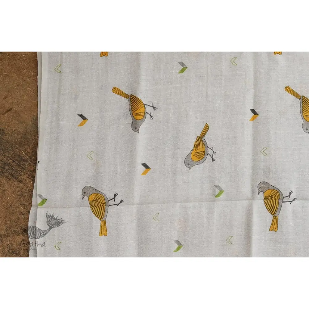 Izhaar | इज़हार ☙ Angora Woolen Printed Stole ☙ 18