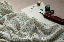 Izhaar | इज़हार ☙ Angora Woolen Printed Stole ☙ 23