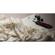 Izhaar | इज़हार ☙ Angora Woolen Printed Stole ☙ 6