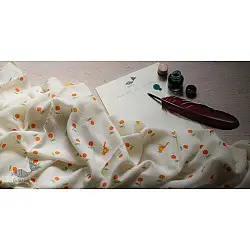 Izhaar | इज़हार ☙ Angora Woolen Printed Stole ☙ 6