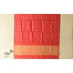 Maalti . मालती | Chanderi Woven Boota Red Dupatta