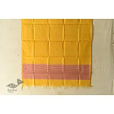 Maalti . मालती | Chanderi Woven Boota - Zari Daaman Dupatta 