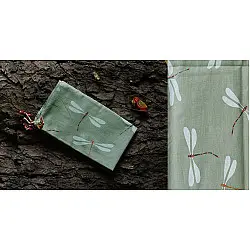 Nisarg . निसर्ग ☙ Cotton Stole (Printed) ☙ Pistachio green