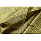 handloom Chanderi Woven Zari Checks Yellow Saree