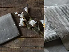 Satyawati | Handloom Chanderi Woven Boota Saree - Grey
