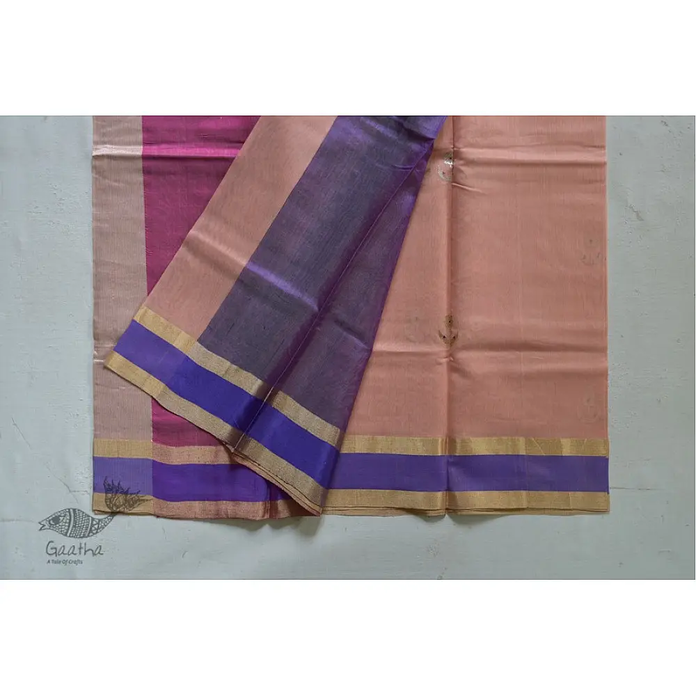 occasional wear zari chanderi sarees