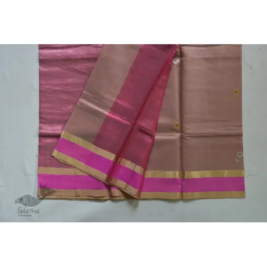 occasional wear zari chanderi sarees