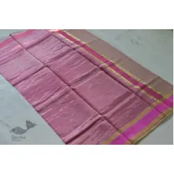 Satyawati ♢ Handloom Chanderi Zari Boota Saree ♢ 8