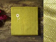 Satyawati ♢ Handloom Chanderi Zari Boota Saree ♢ 5