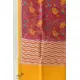 shop Block Printed Chanderi Dupatta- Rani Pink