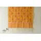 shop Block Printed Chanderi Dupatta - Crane Bird Motif