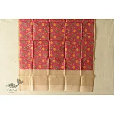 Nisarg . निसर्ग ❣ Hand Block Print - Chanderi Dupatta