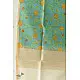 shop Block Printed Chanderi Dupatta- Marigold Flower Motif