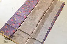 Manjula ~ Handloom Flower Printed Chanderi Saree