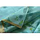 Handloom Printed Chanderi Sky Blue Saree