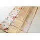 Handloom Printed Chanderi Saree - Lotus & Duck Motif