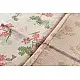 Handloom Pink Flowers Printed Chanderi Saree