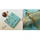 Handloom Printed Chanderi Sky Blue Saree