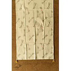 Nisarg . निसर्ग | Printed Cotton Stole - Dragon Fly Motif